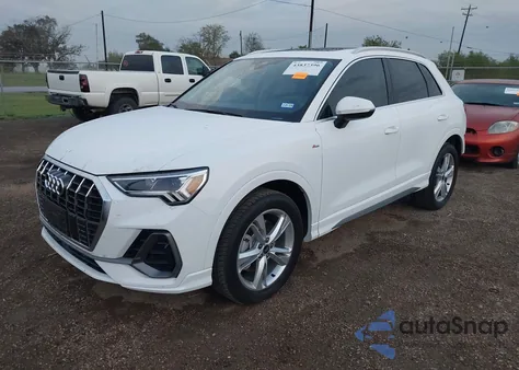 2024 Audi Q3 Premium Plus 45 Tfsi S Line Quattro Tiptronic from USA, damaged, VIN WA1EECF38R1196118